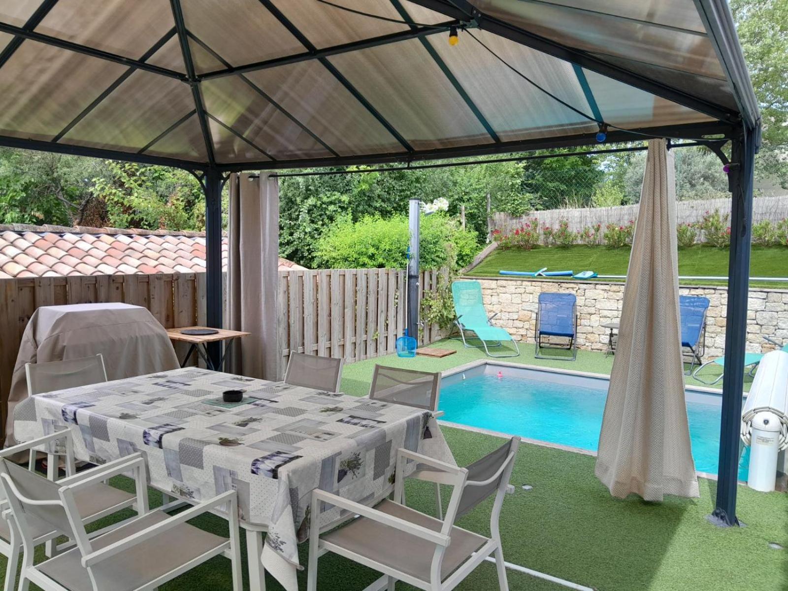 Villa Au Pied Du Ventoux Mormoiron Kültér fotó